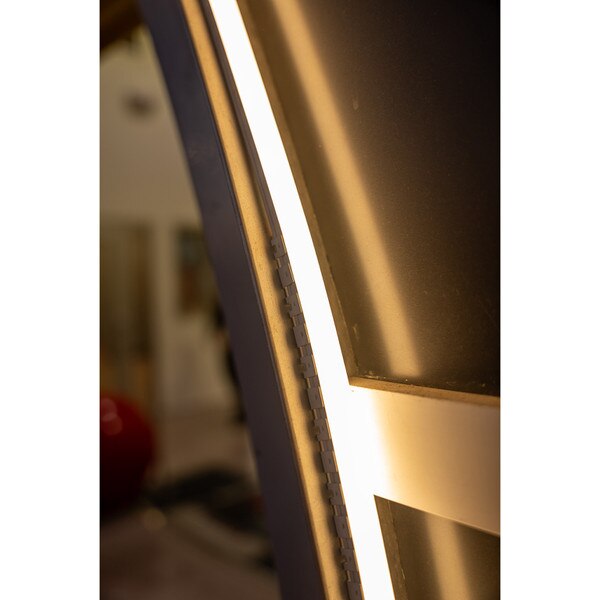 light shining at night